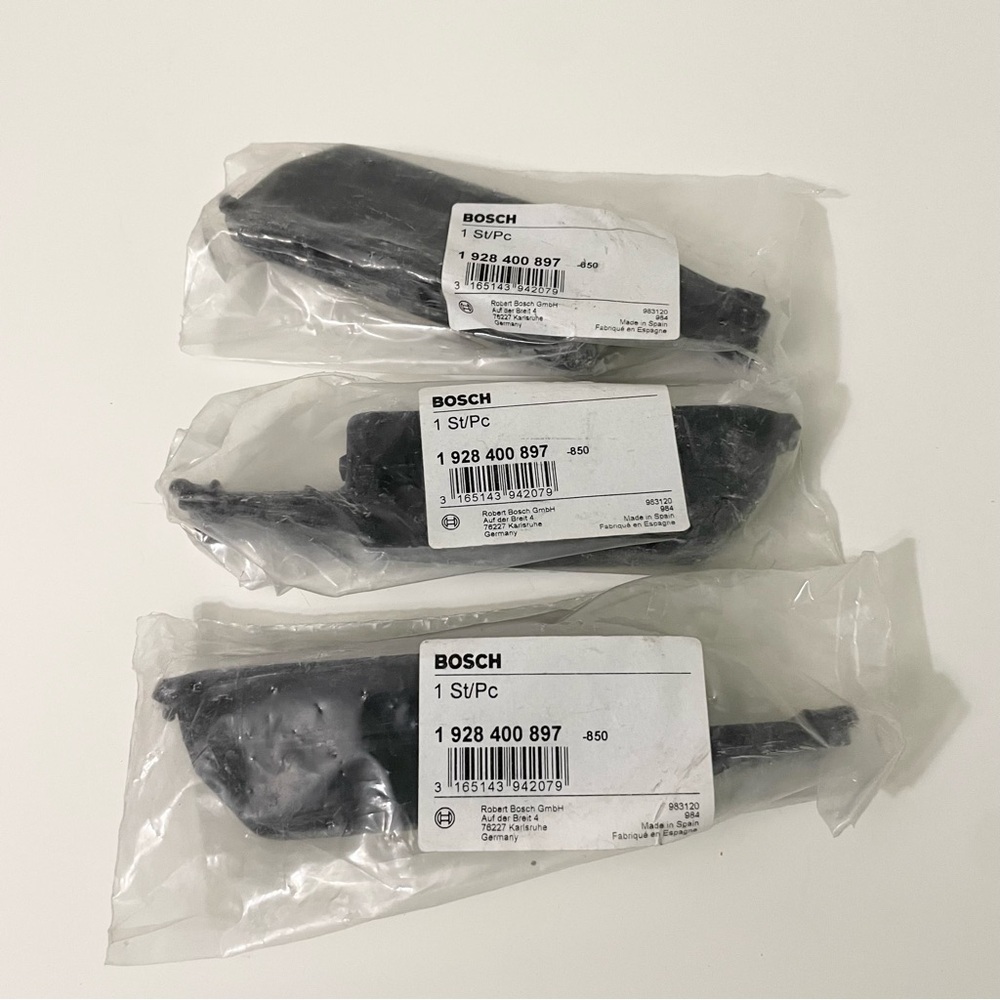 3x Bosch Auto Electrical Connector Seals (1928400897)
